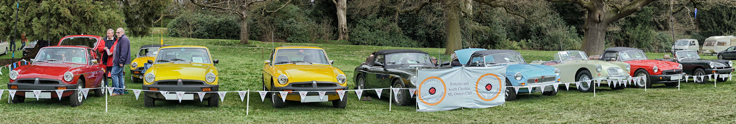 The Potteries and South Cheshire MG Owners Club